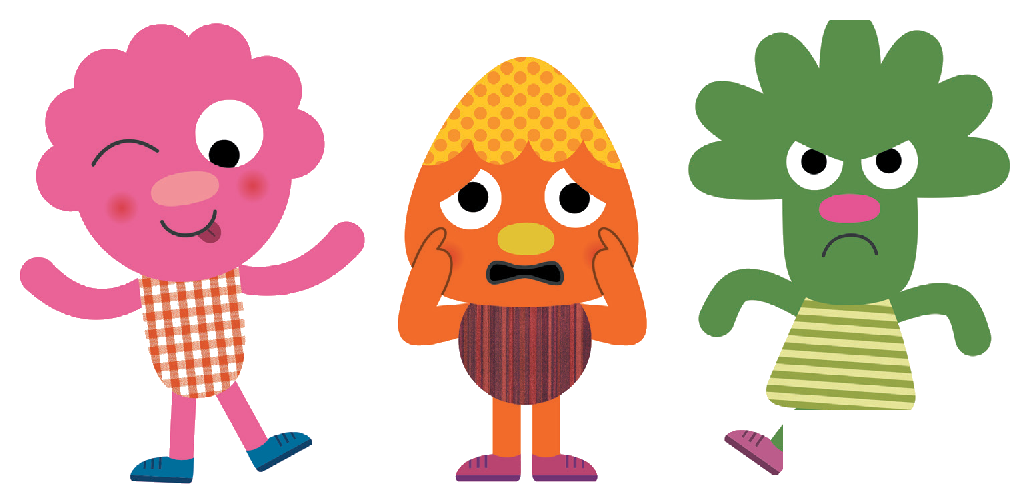 Noodle and Pals characters